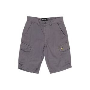 Lyle & Scott Gray Cotton Bermuda Men's Shorts